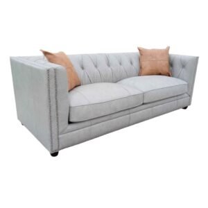 Madison Chesterfield Leather Sofa